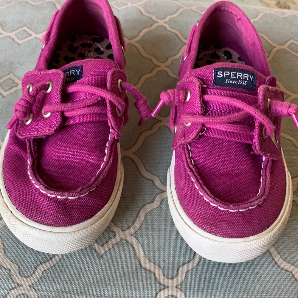 Sperry topsiders toddler  size 10.5